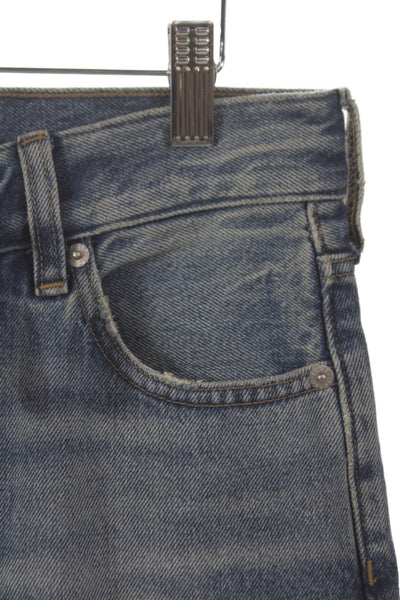 J Crew Womens Wide-Leg Jeans Blue Cotton High Rise Drawstring Size 27