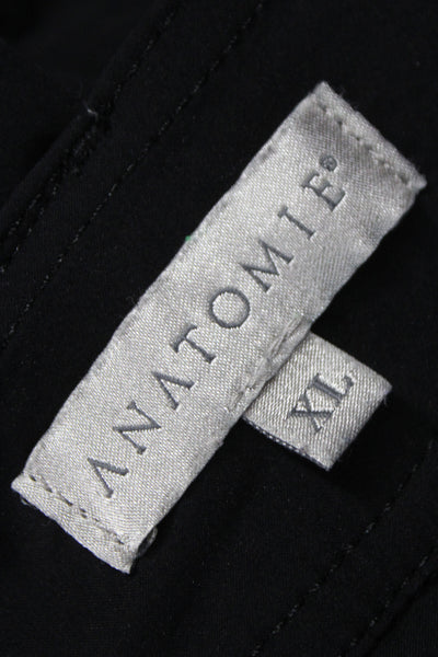 Anatomie Womens Black Ankle Pants 92% Polyamide Size XL