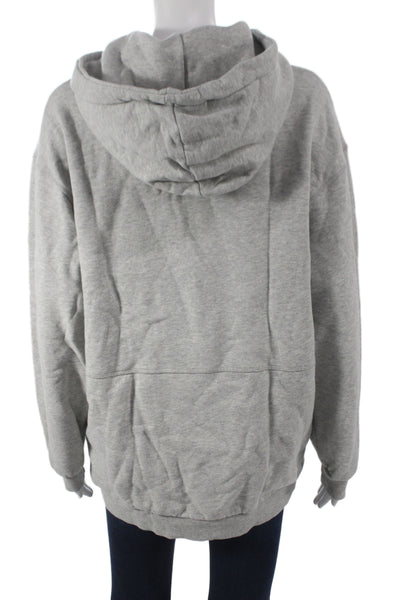The Upside Women Pullover Gray 100% Organic Cotton Athleisure Size S