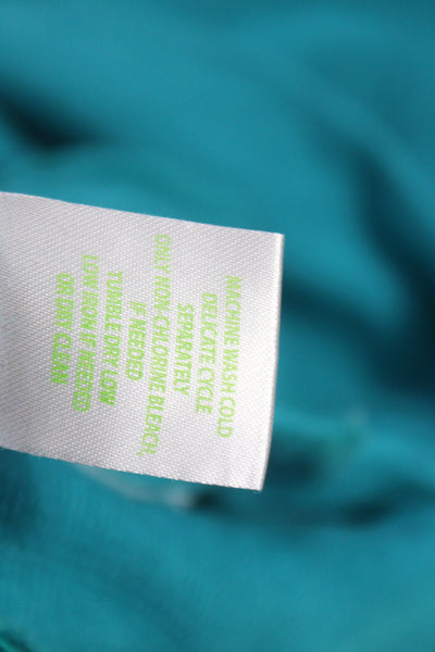 Lily Pulitzer Womens Green Pullover Sweatshirt Cotton Long Sleeve Size S