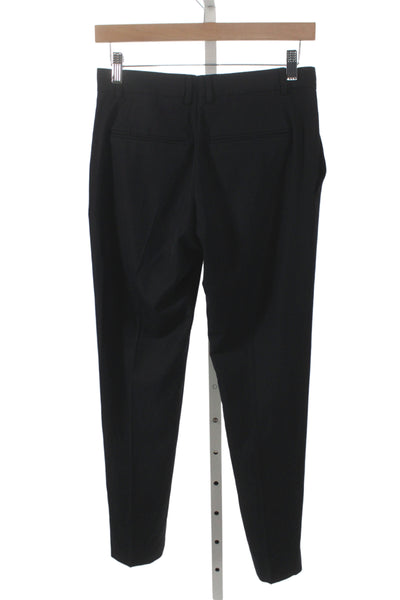 Zara Mens Dress Pants Black Viscose Button Inseam 28 Size 29