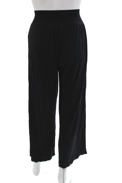Theory Womens Cropped Black Pants 89% Modal Size PP