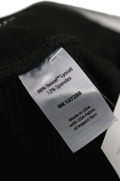 Year Of Ours Women Ankle Leggings Black Size XS