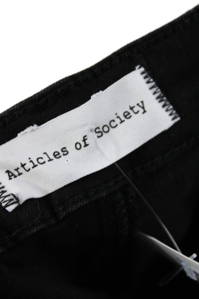 Articles of Society Womens Black Bootcut Jeans Size 25