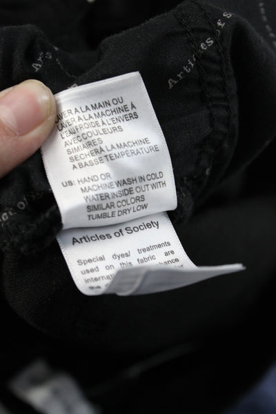 Articles of Society Womens Black Bootcut Jeans Size 25
