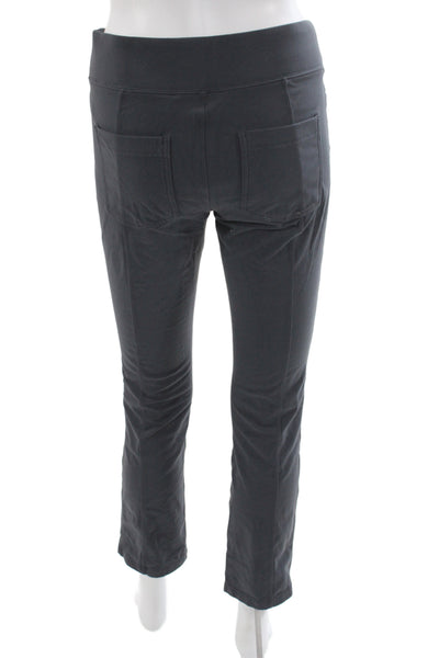 Athleta Womens Cropped Black Supplex Nylon Pants Size S