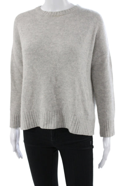 The Cashmere Project Womens Pullover Sweater Gray Crew Neck Cashmere Size XS