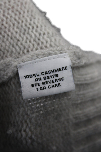 The Cashmere Project Womens Pullover Sweater Gray Crew Neck Cashmere Size XS