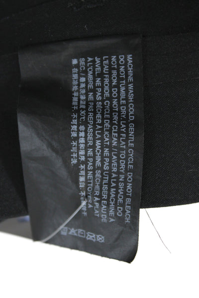 Theory Mens Chino Pants Black Cotton Size 36