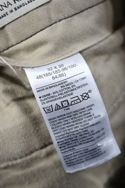 Banana Republic Mens Black Chino Pants Size 32