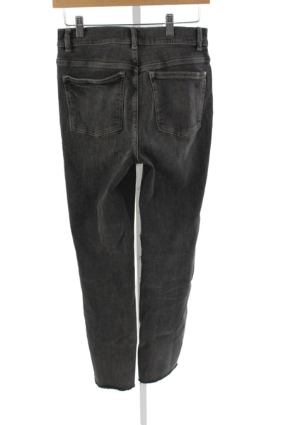 DL1961 Women Straight Black Cotton Jeans Size 27