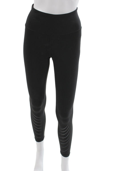 Athleta Womens Ankle Leggings Black 75% Nylon Size XS