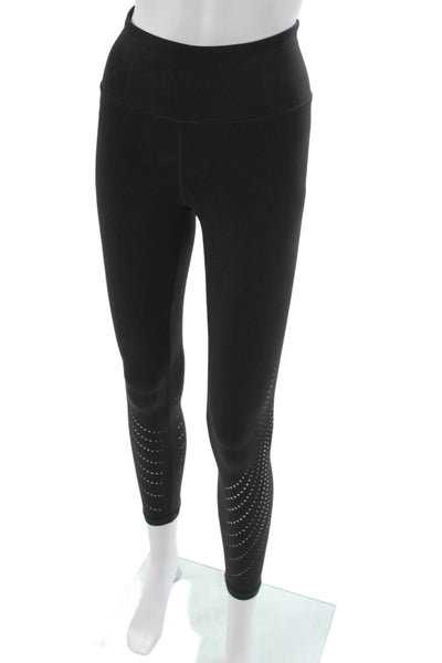 Athleta Womens Ankle Leggings Black 75% Nylon Size XS