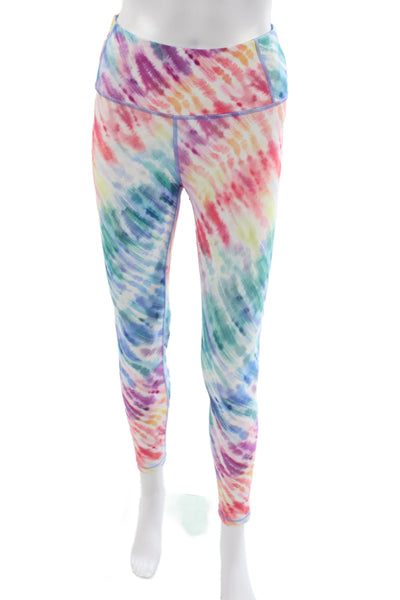 Athleta Womens Ankle Tie Dye Leggings Multicolor Size XS