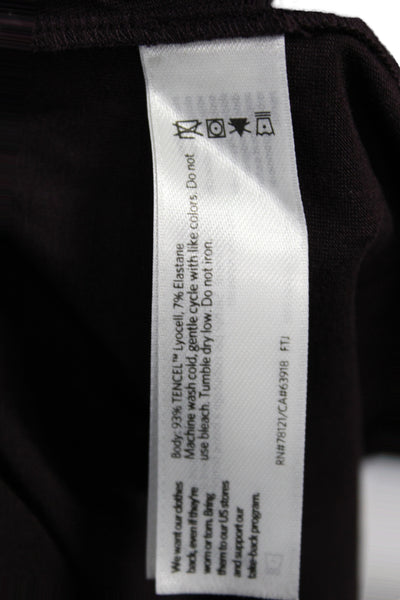 Eileen Fisher Women Sleeveless Round Neck Tencel Tank Purple Size M