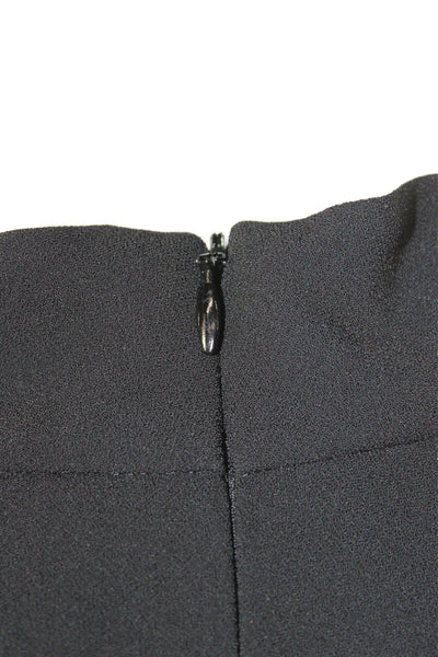 Zara Woman Women Black Mock Neck Sleeveless Tank Basic Polyester Size S