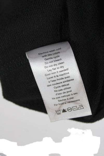 Rag & Bone Womens Basic Sleeveless Tank Black Scoop Neck Modal Size L