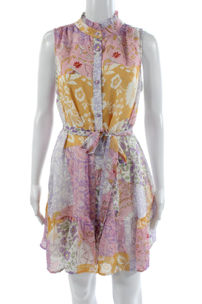 We're All Pretty Girls Women Mini Dress Multicolor Size S