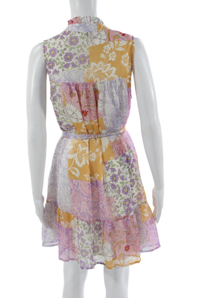 We're All Pretty Girls Women Mini Dress Multicolor Size S