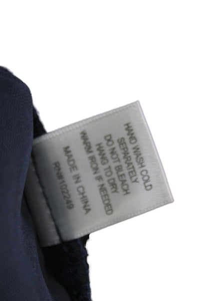 Skies Are Blue Women Jogger Pants Blue Drawstring 100% Polyester Size L