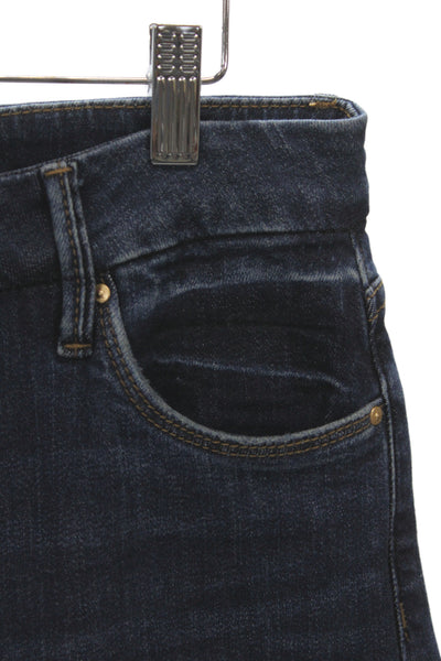 KUT from the Kloth Women Cropped Blue Mid Rise Jeans Cotton 26 Inseam Size 6