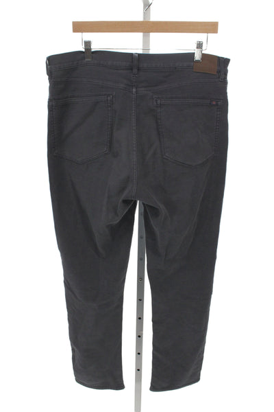 Faherty Mens Slim Fit Jeans Gray 81% Cotton Size 36
