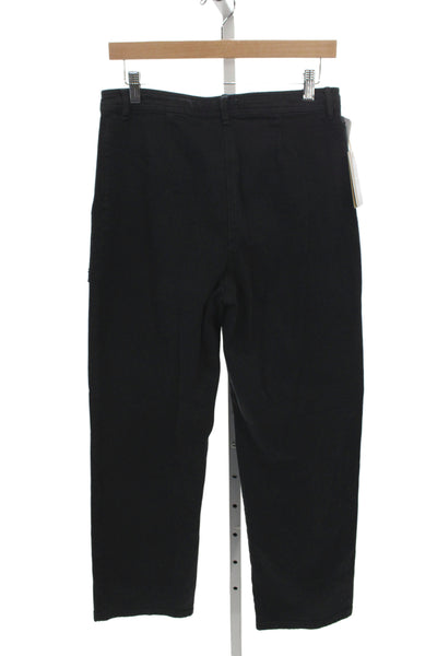 Wilfred Free Womens Black Cropped Pants 97% Cotton Size 8