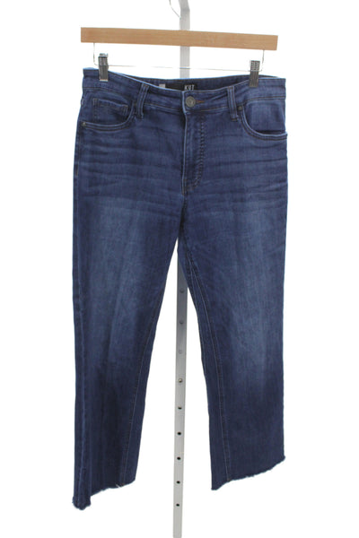KUT from the Kloth Women Ankle Jeans Blue High Rise Inseam 28 Size 6