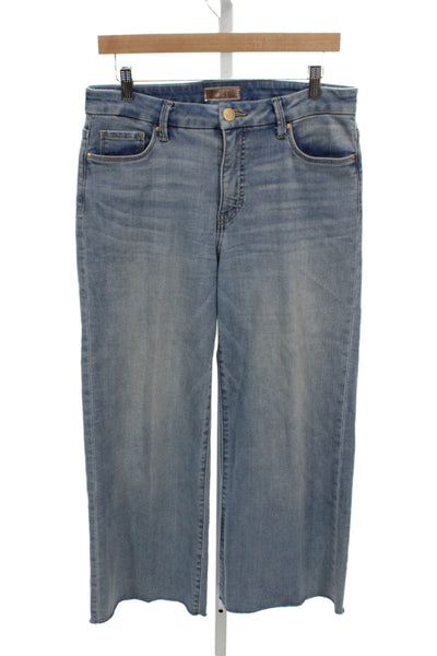 KUT from the Kloth Womens Cropped Jeans Blue Size 6