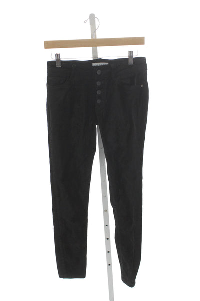 DL1961 Women Skinny Black Cotton Jeans Size 26