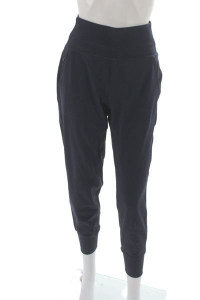 Athleta Womens Jogger Pants Blue Pull On Nylon Athleisure Size XS