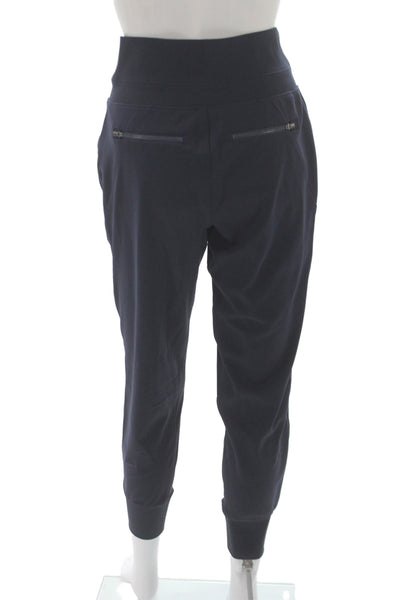 Athleta Womens Jogger Pants Blue Pull On Nylon Athleisure Size XS