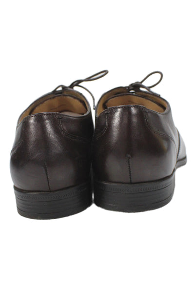 Cole Haan Womens Leather Lace Up Oxford Dress Shoes Brown Size 11