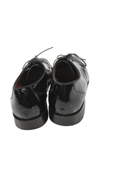 Stacy Adams Leather Lace Up Oxford Dress Shoes Black Size 11