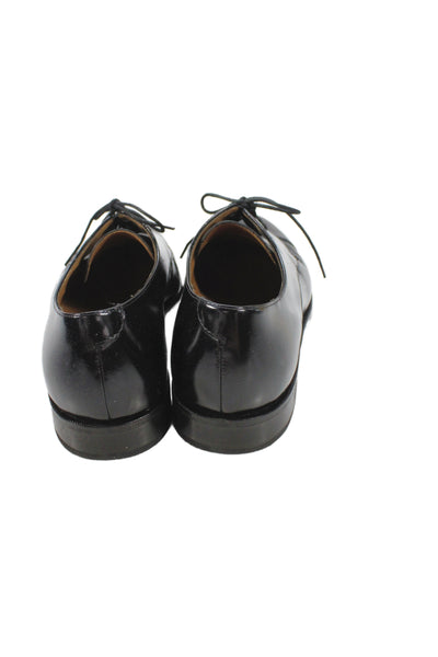 Cole Haan Mens Leather Lace Up Oxford Dress Shoes Black Size 11