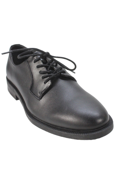 Calvin Klein Leather Lace Up Oxford Dress Shoes Black Size 11