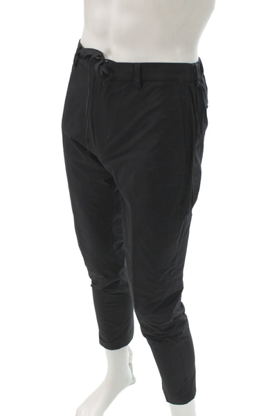Banana Republic Mens Chino Pants Black Drawstring Size 31