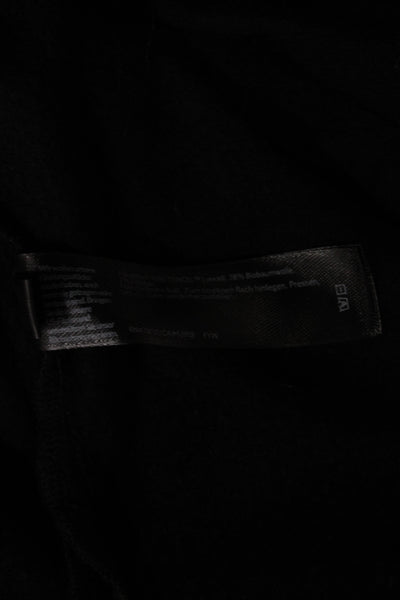 Eileen Fisher Women Black Tunic T-Shirt Long Sleeve Scoop Neck Size XL