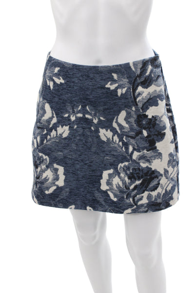 Natori Womens Tunic Collared Floral 3/4 Sleeve Short Size S