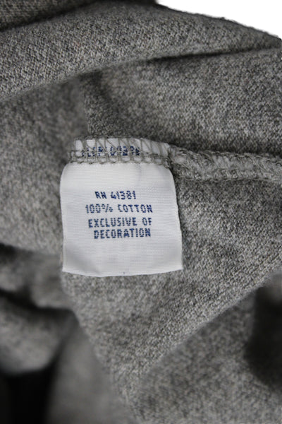 Polo Ralph Lauren Mens Cotton Collared Short Sleeve Polo Shirt Gray Size L
