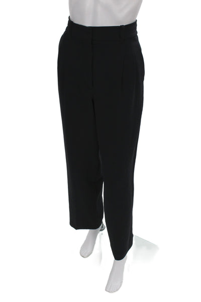 Wilfred Womens Black Dress Pants 100% Polyester Zip Closure Size 4