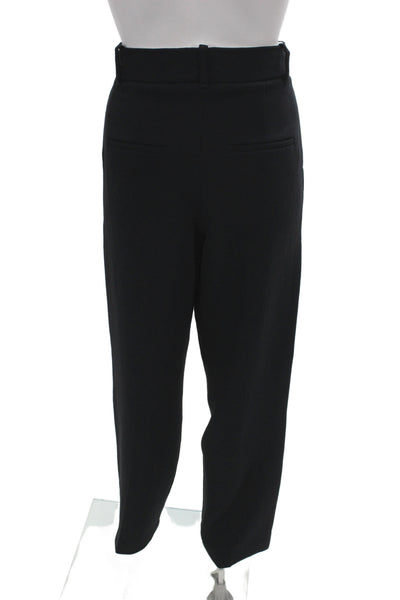 Wilfred Womens Black Dress Pants 100% Polyester Zip Closure Size 4