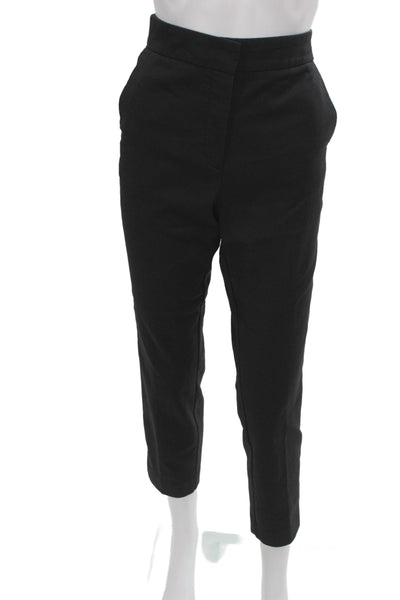 Wilfred Womens Black Dress Pants 100% Polyester Zip Closure Size 4