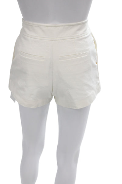 Derek Lam 10 Crosby Womens White Sailor Shorts Size 0