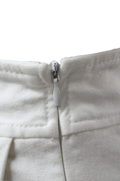 Derek Lam 10 Crosby Womens White Sailor Shorts Size 0