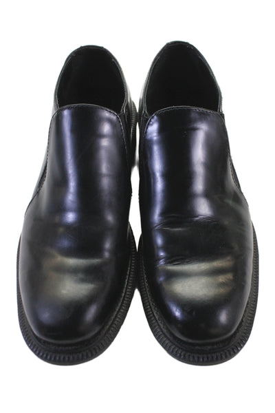 Dr. Martens Mens Leather Rosyna Double Gusset Shoes Black Size 10