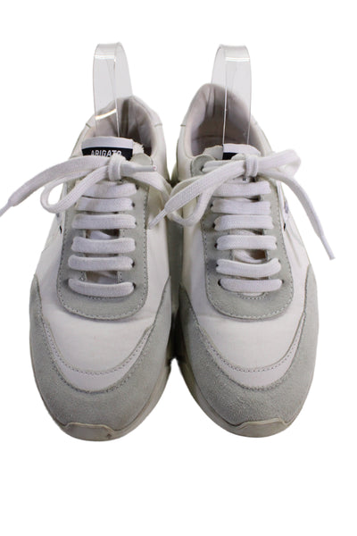 Axel Arigato Womens Genesis Stripe Bee bird Sneakers Teal White Size 8.5