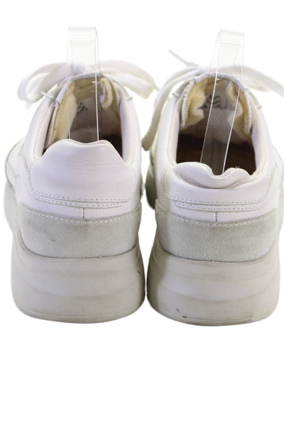 Axel Arigato Womens Genesis Stripe Bee bird Sneakers Teal White Size 8.5