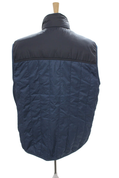 Filson Mens Puffer Jacket Blue Nylon Zip Outdoor Size XL