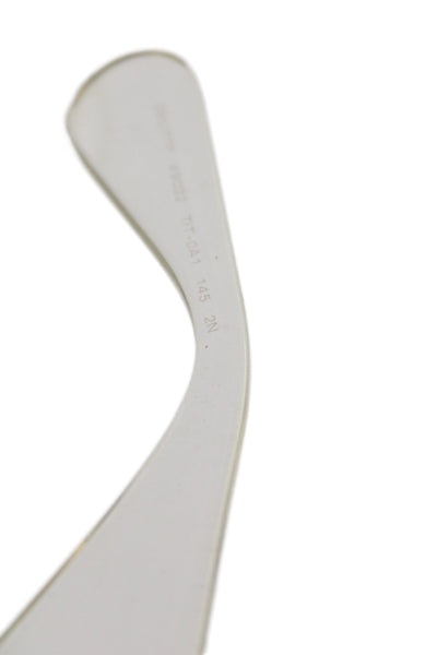 Miu Miu Womens SMU07P 49mm 22mm 145mm Clear Yellow Cat Eye Sunglasses